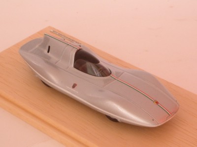 Fiat Abarth 500 Bertone Monoalbero Record Monza 1956 - Serie Kit Montati By Carrara Models - Special Built 1:43